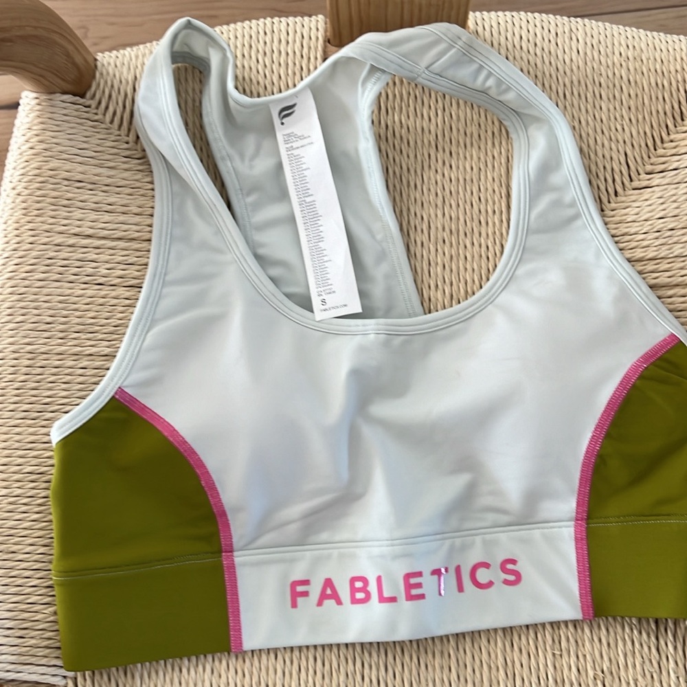 NWT Fabletics Sports Bra Color-block